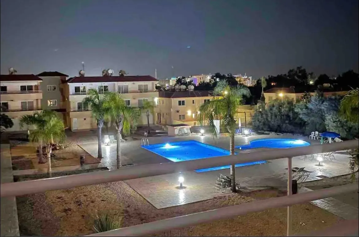 Nissi Beach Ayia Napa Pool View Apartment Large Terrace 450M From Nissi Beach