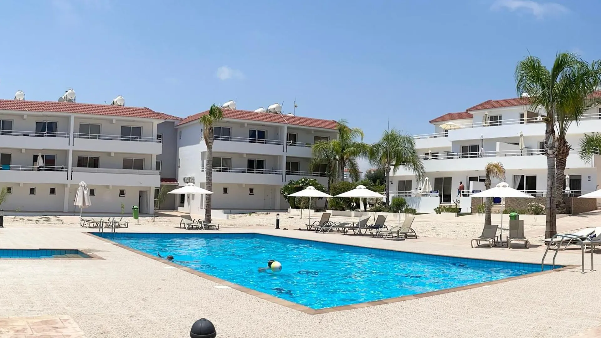 Nissi Beach Ayia Napa Pool View Apartment Large Terrace 450M From Nissi Beach