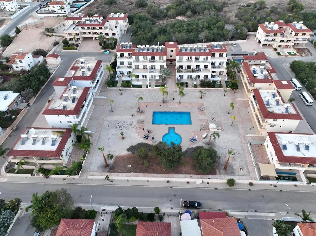 Nissi Beach Ayia Napa Pool View Apartment Large Terrace 450M From Nissi Beach 0*,
