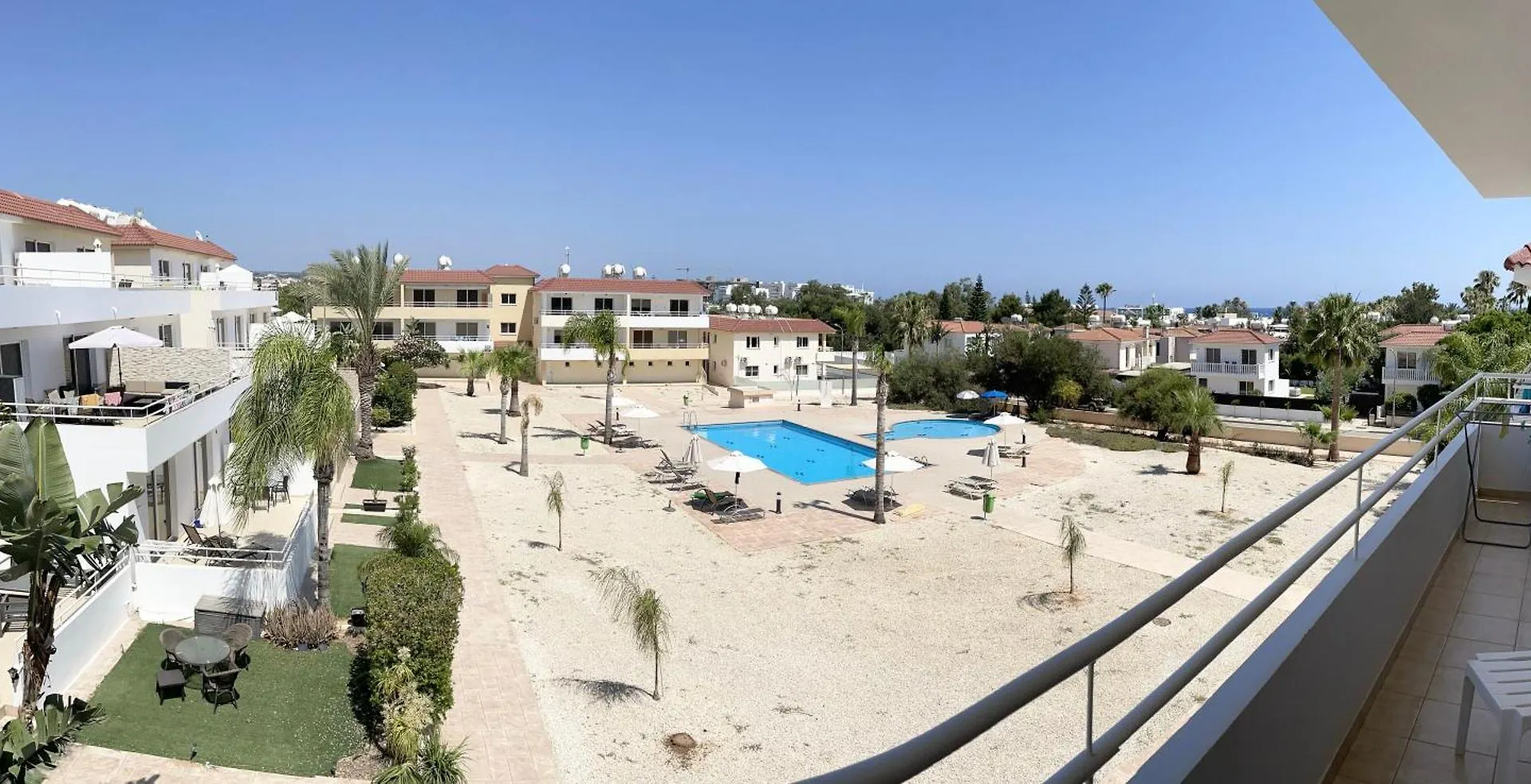 Nissi Beach Ayia Napa Pool View Apartment Large Terrace 450M From Nissi Beach